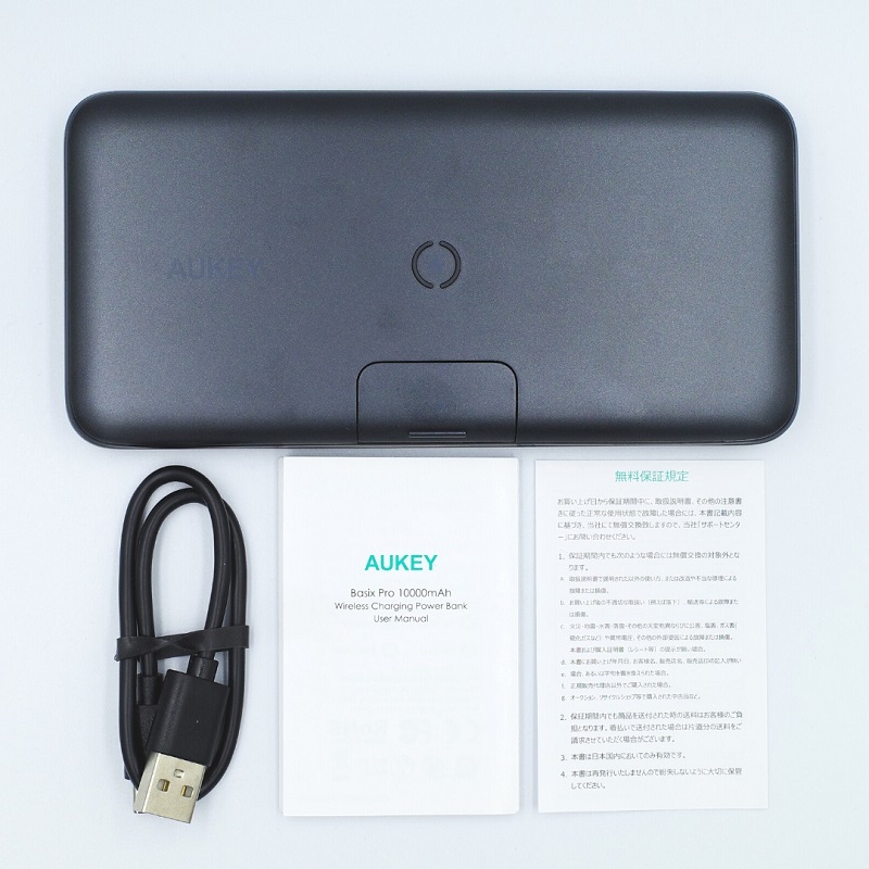 AUKEY PB-WL02パッケージ内容