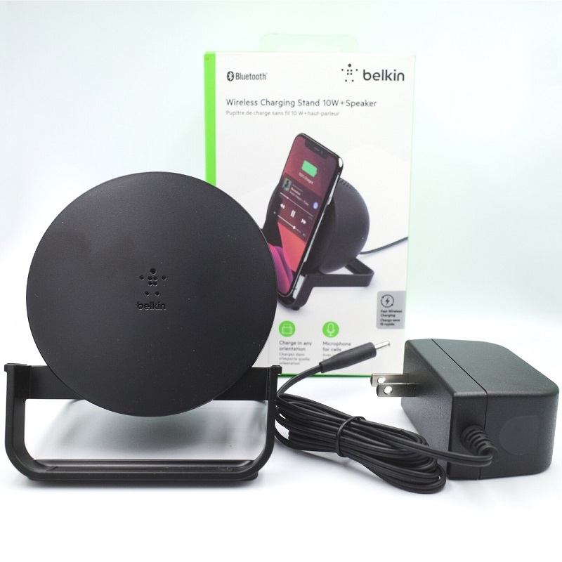 Belkin BOOST↑CHARGE Wireless Charging Stand 10W + Speakerパッケージ