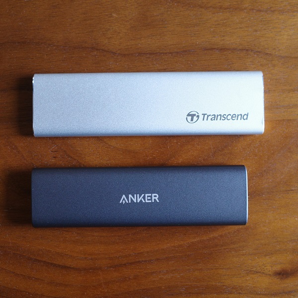 Anker PowerExpand M.2 SSD ケースとTranscend TS-CM80Sとの比較