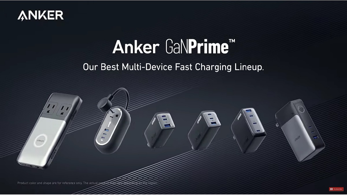 Anker、第3世代GaN充電技術「GanPrime」と、新製品を発表