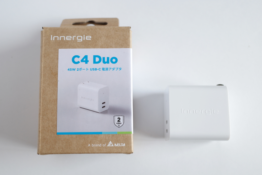 Innergie C4 Duoパッケージ