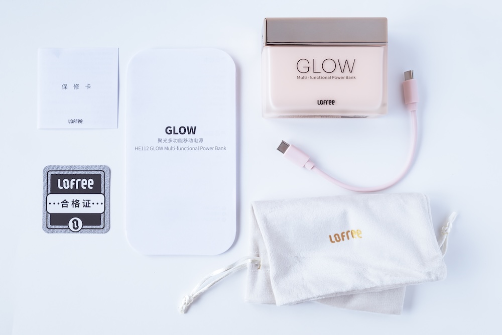 Lofree Glow Power Bank同梱品