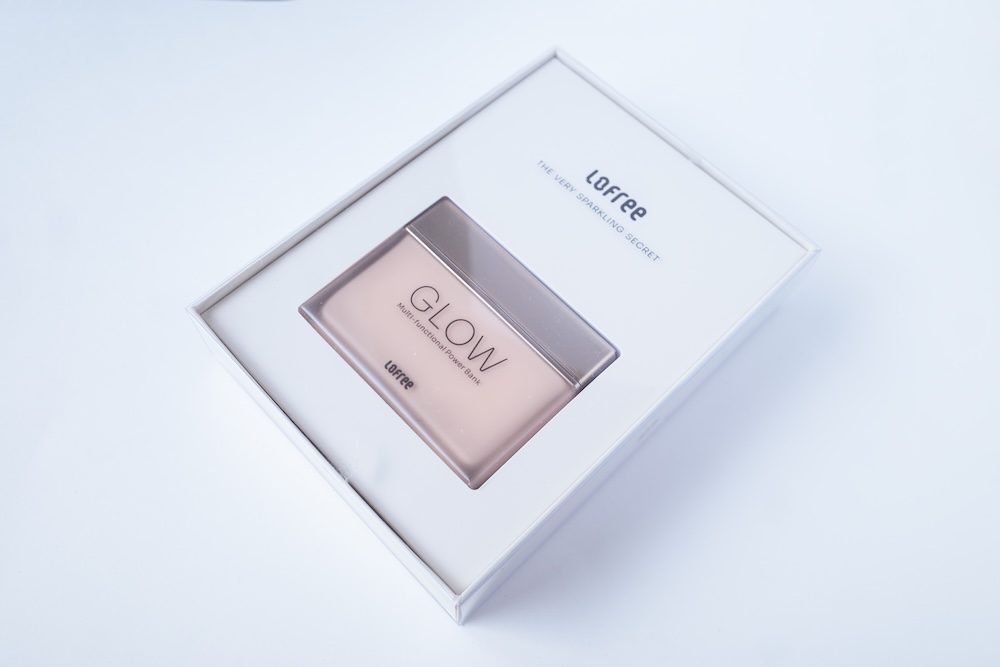 Lofree Glow Power Bankのパッケージ