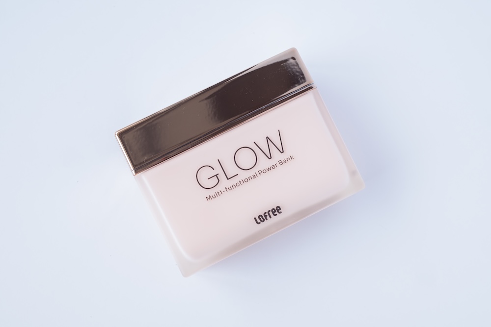 Lofree Glow Power Bank正面デザイン