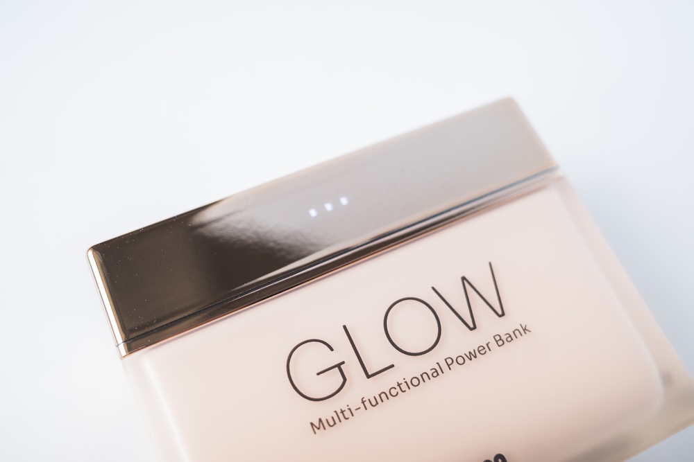 Lofree Glow Power Bankのインジケーター
