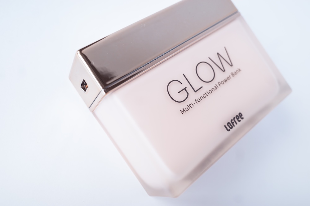 Lofree Glow Power Bankの高いデザイン性