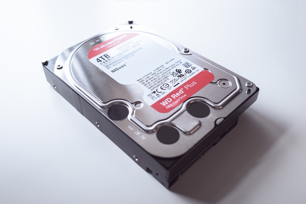 ウエスタンデジタル WD Red Plusの4TB