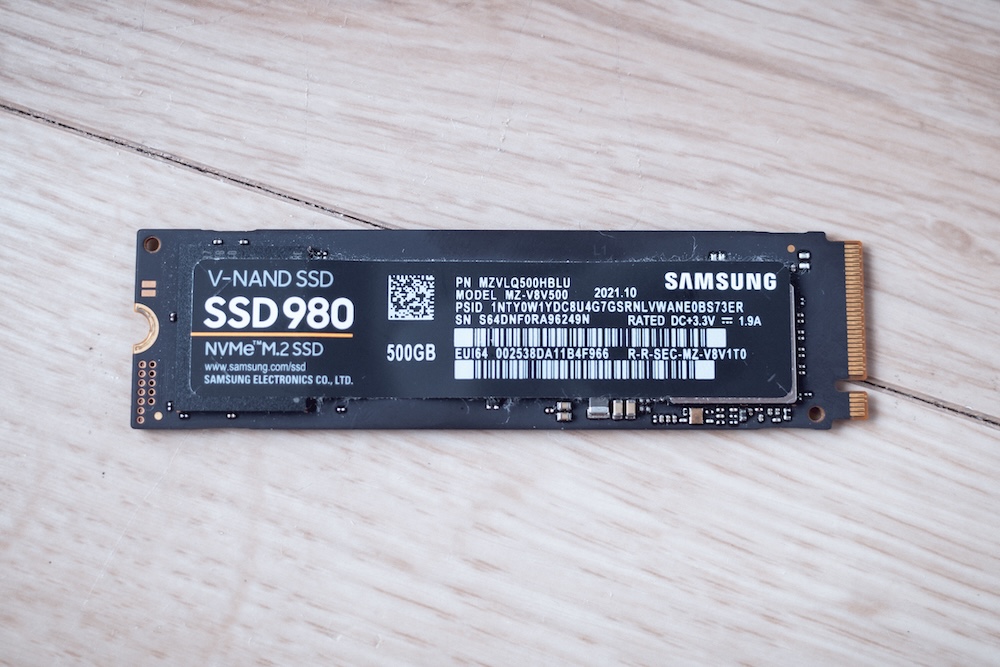 Samsung NVMe M.2 SSD 980