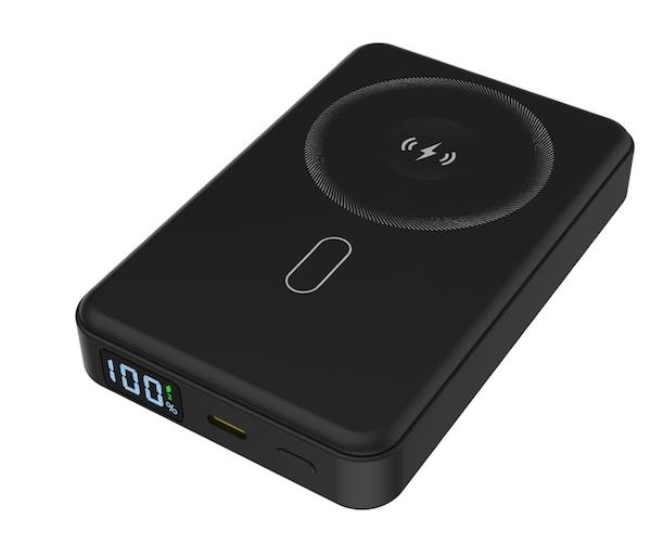 HIDISC：準固体電池モバイルバッテリー 10000mAh（HD4-SSMBTC30W10DSBK）