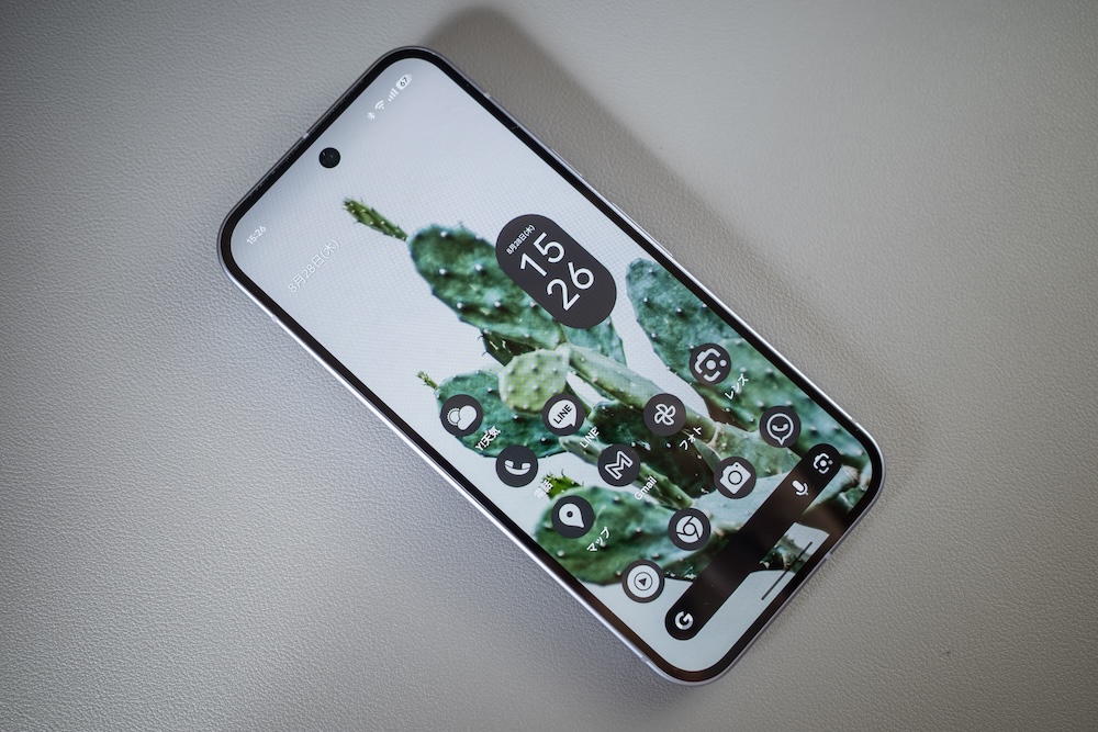 Google Pixel 10 Frostディスプレイ