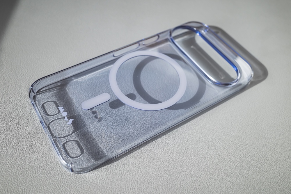 Mous 超薄型クリアケース（Pixelsnap 対応）Smokey Grey Tint
