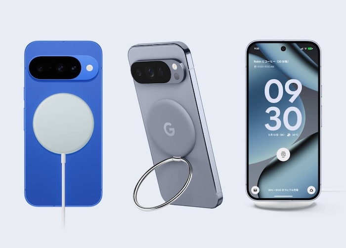 Google Pixelsnap 充電器使用例