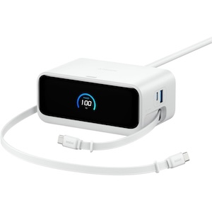 Anker Nano Charging Station (7-in-1, 100W, 巻取り式 USB-C ケーブル)