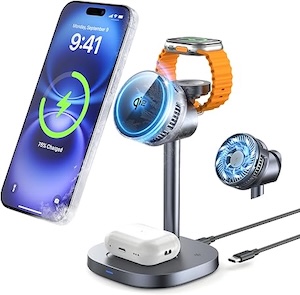 RORRY A8 Qi2冷却機能付き3in1ワイヤレス充電器