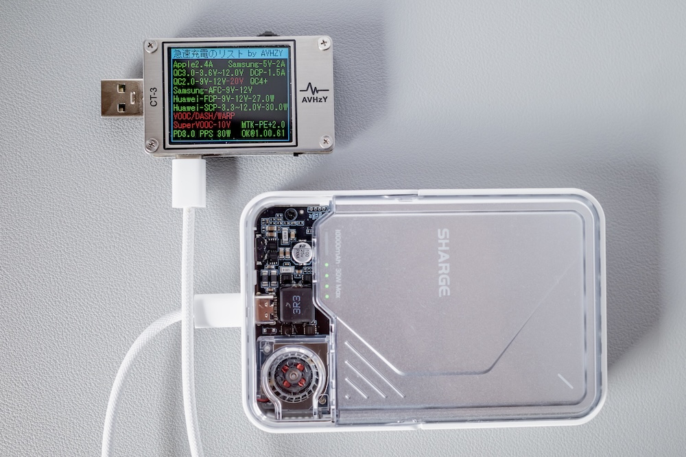 SHARGE ICEMAG 2の急速充電プロトコル
