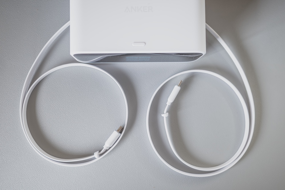 Anker Nano Charging Station (7-in-1, 100W, 巻取り式 USB-Cケーブル)巻取り式USB-Cケーブル×2