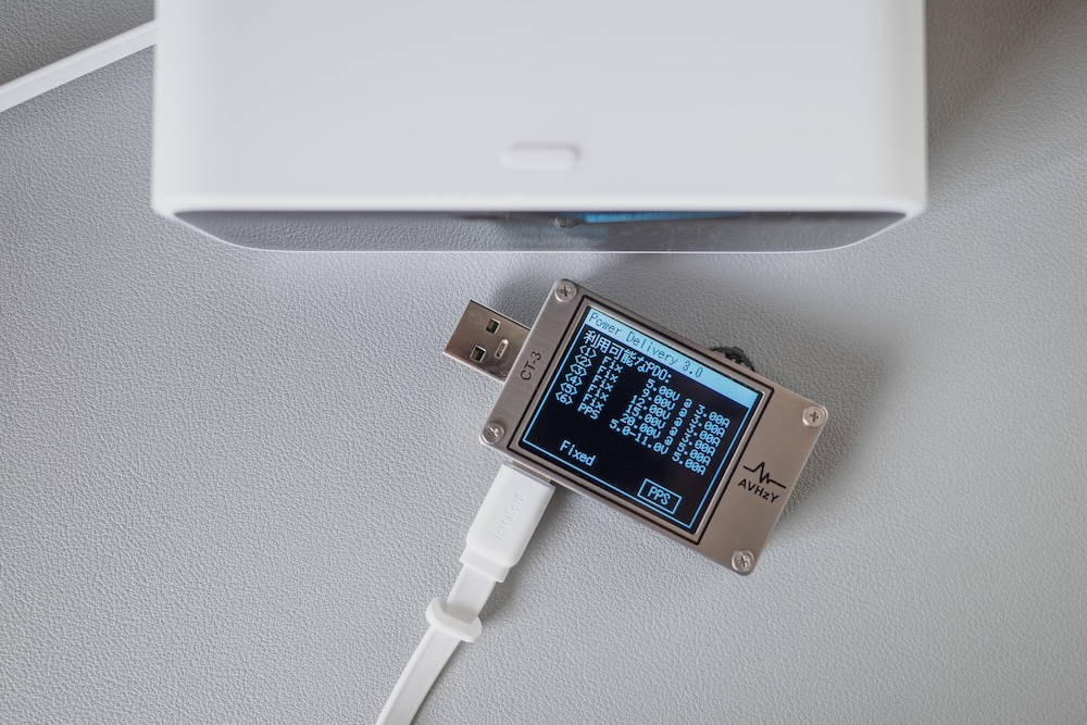 Anker Nano Charging Station (7-in-1, 100W, 巻取り式 USB-Cケーブル)USB-C1、USB-C3単ポートのPDO