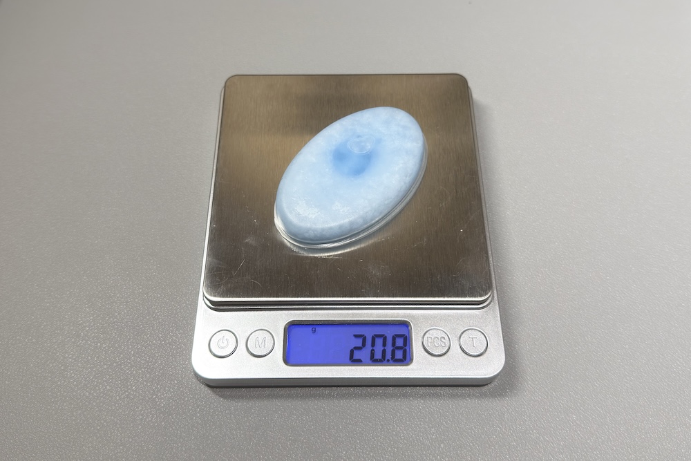 エレコム モバピタッCool スマホ冷却パッドの重さ