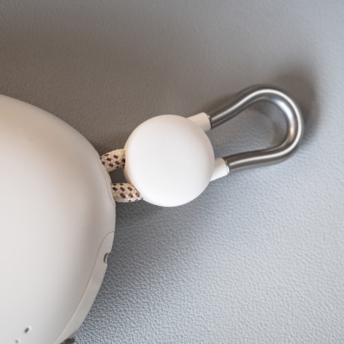 TORRAS FlexLine Pebbleのカラビナ（閉じた状態）