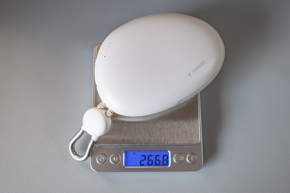 TORRAS FlexLine Pebbleの重さ