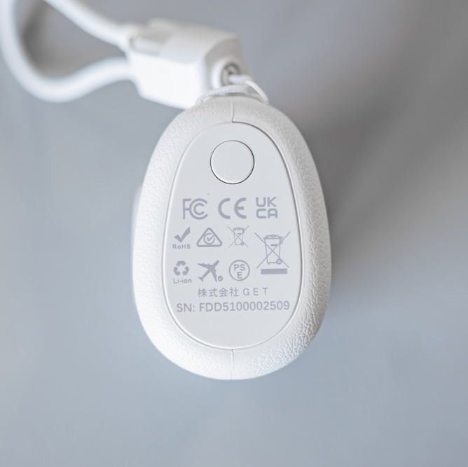 RORRY D5-10000側面の認証マーク