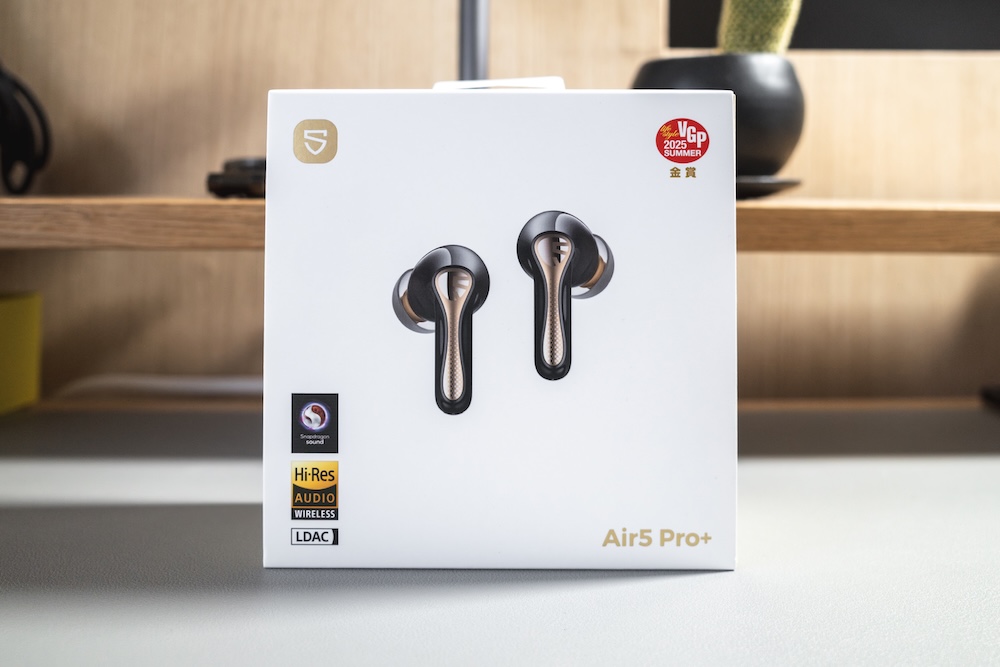 SOUNDPEATS Air5 Pro+パッケージ