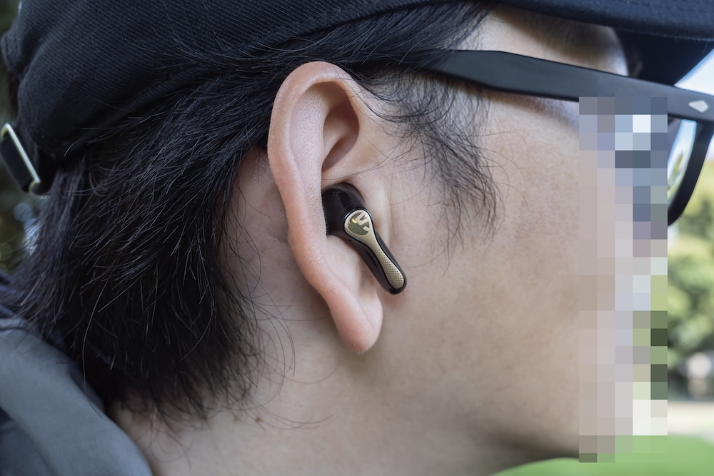 SOUNDPEATS Air5 Pro+装着イメージ