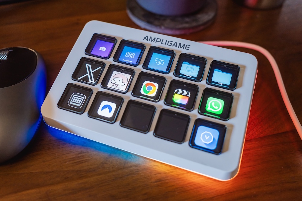 FIFINE AmpliGame D6本体実際のボタン配置