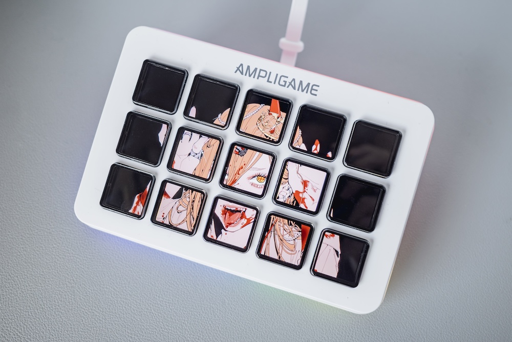 FIFINE AmpliGame D6カスタム起動画面