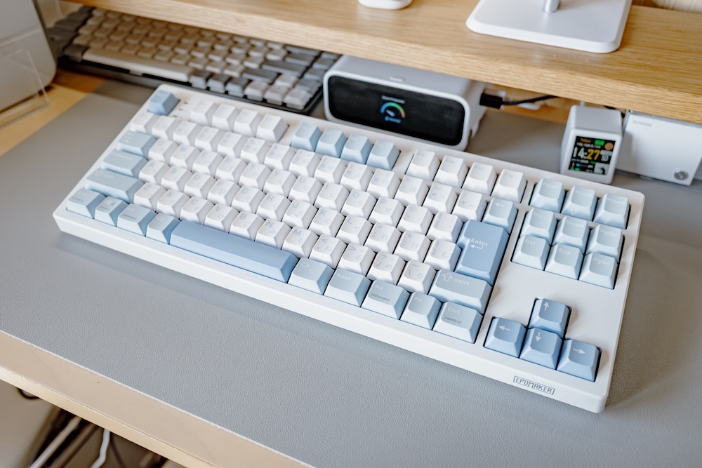 EPOMAKER TH87 JIS斜め上から