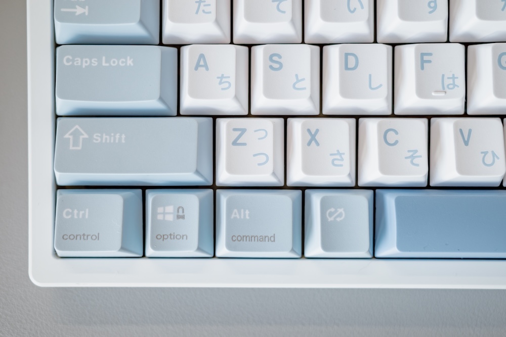 EPOMAKER TH87 JIS 左下キー周り