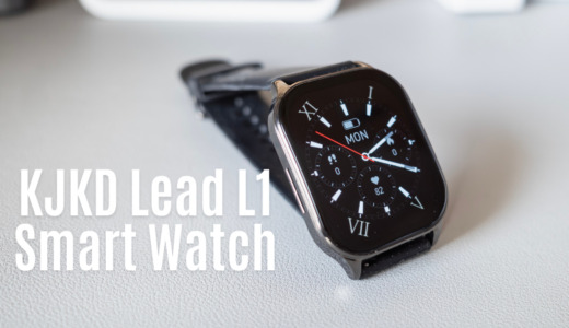 KJKD Lead L1 実機レビュー｜1万円以下でChatGPT搭載。1.96インチAMOLED×サファイアガラスの大画面スマートウォッチ