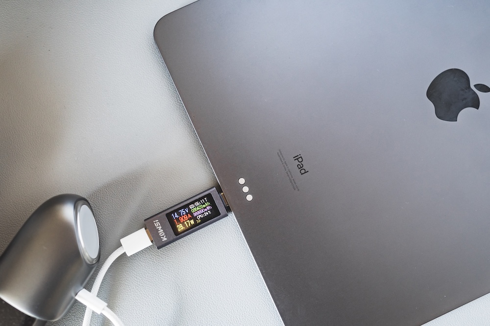TORRAS FlashEyeでiPad Pro 5を充電