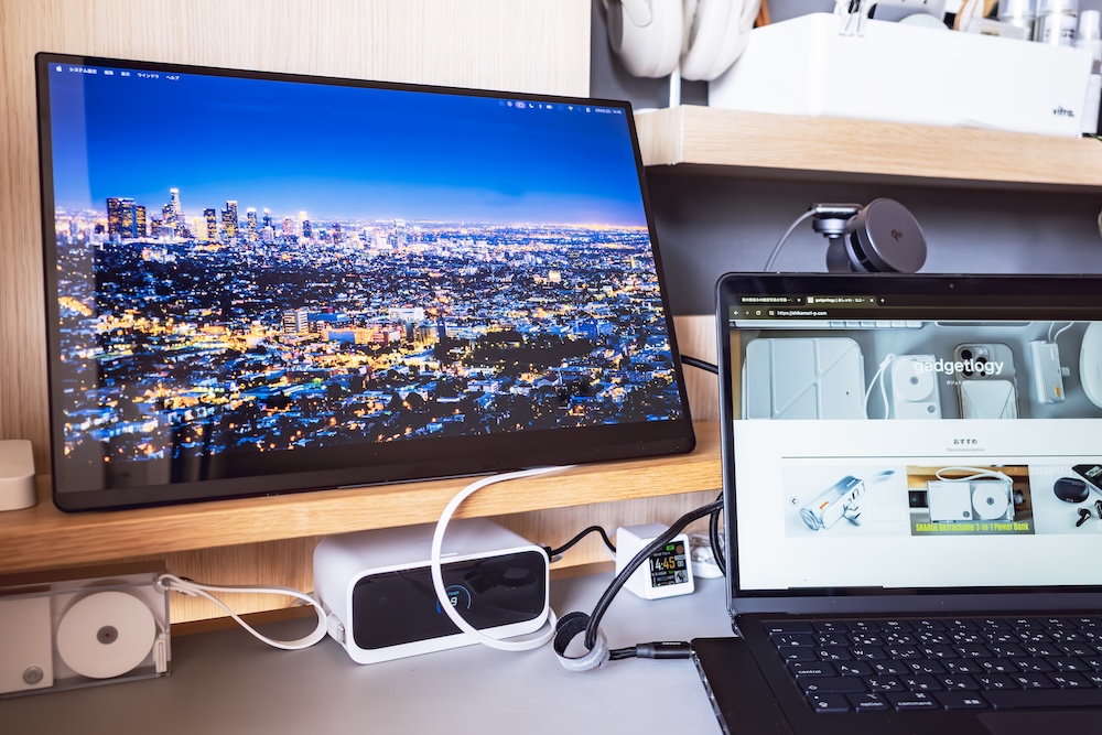 EHOMEWEI RO-160NUの画面コントラスト