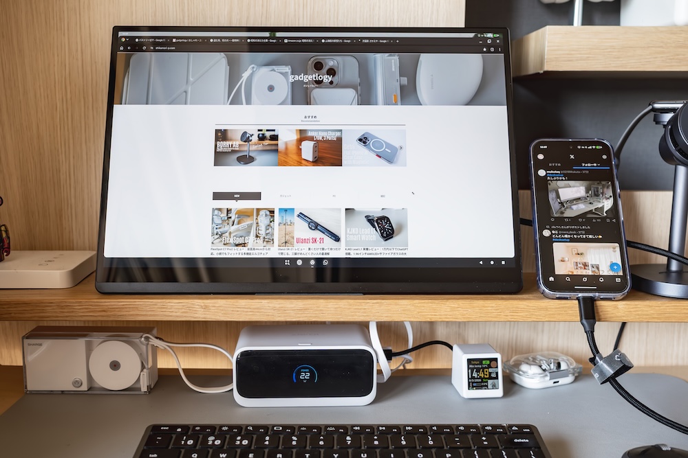 EHOMEWEI RO-160NUとPixel 10でデスクトップモード