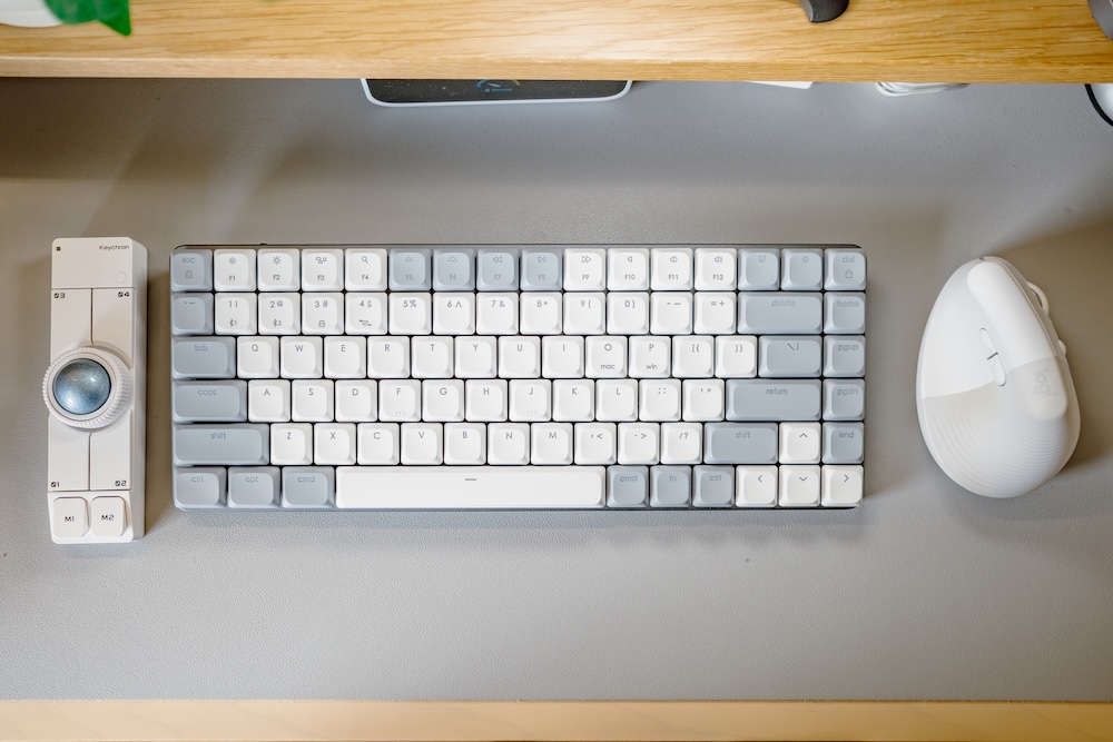 Keychron Nape Proをキーボード左手にセット