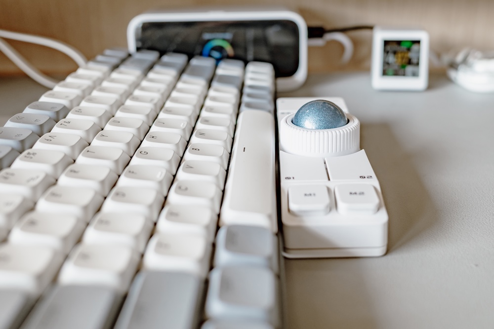 Keychron Nape Proとキーボードの高さの差