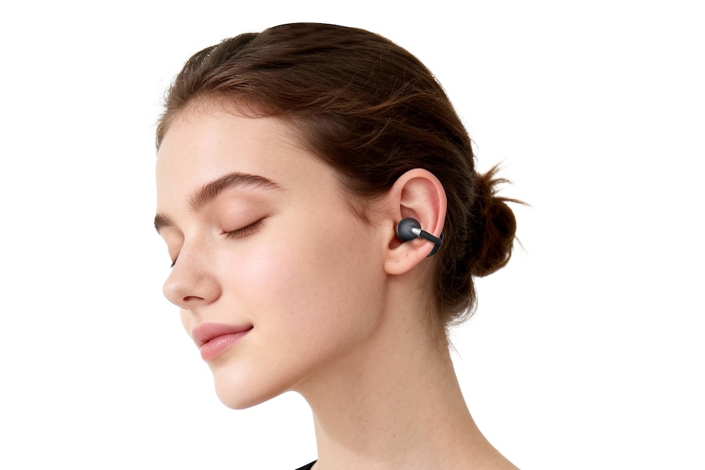 EarFun Clip 2を装着