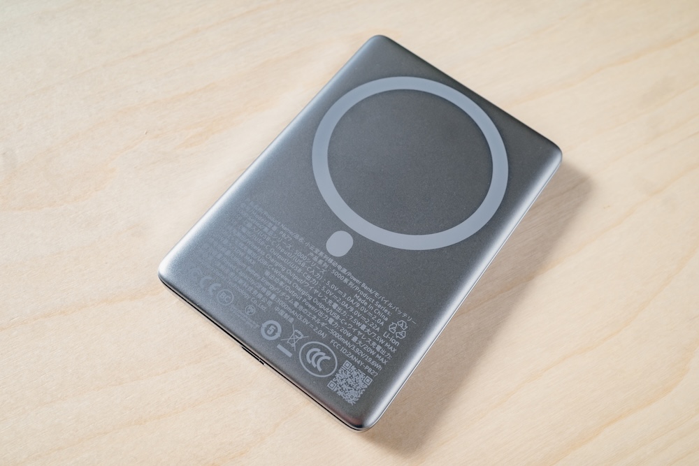 TORRAS MiniMag Pro 5000mAh MagSafe吸着面