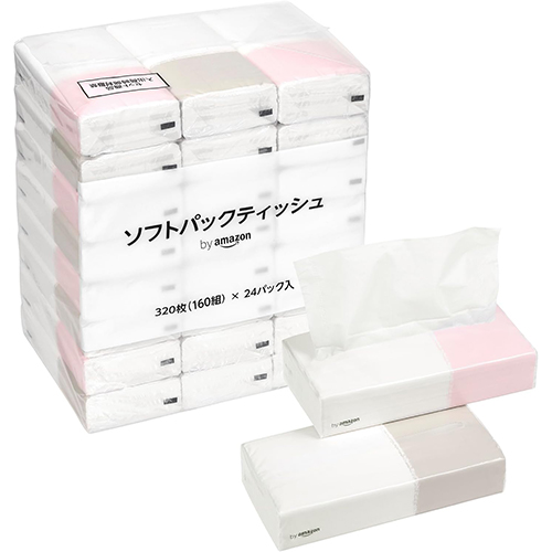 by Amazon ソフトパックティッシュ