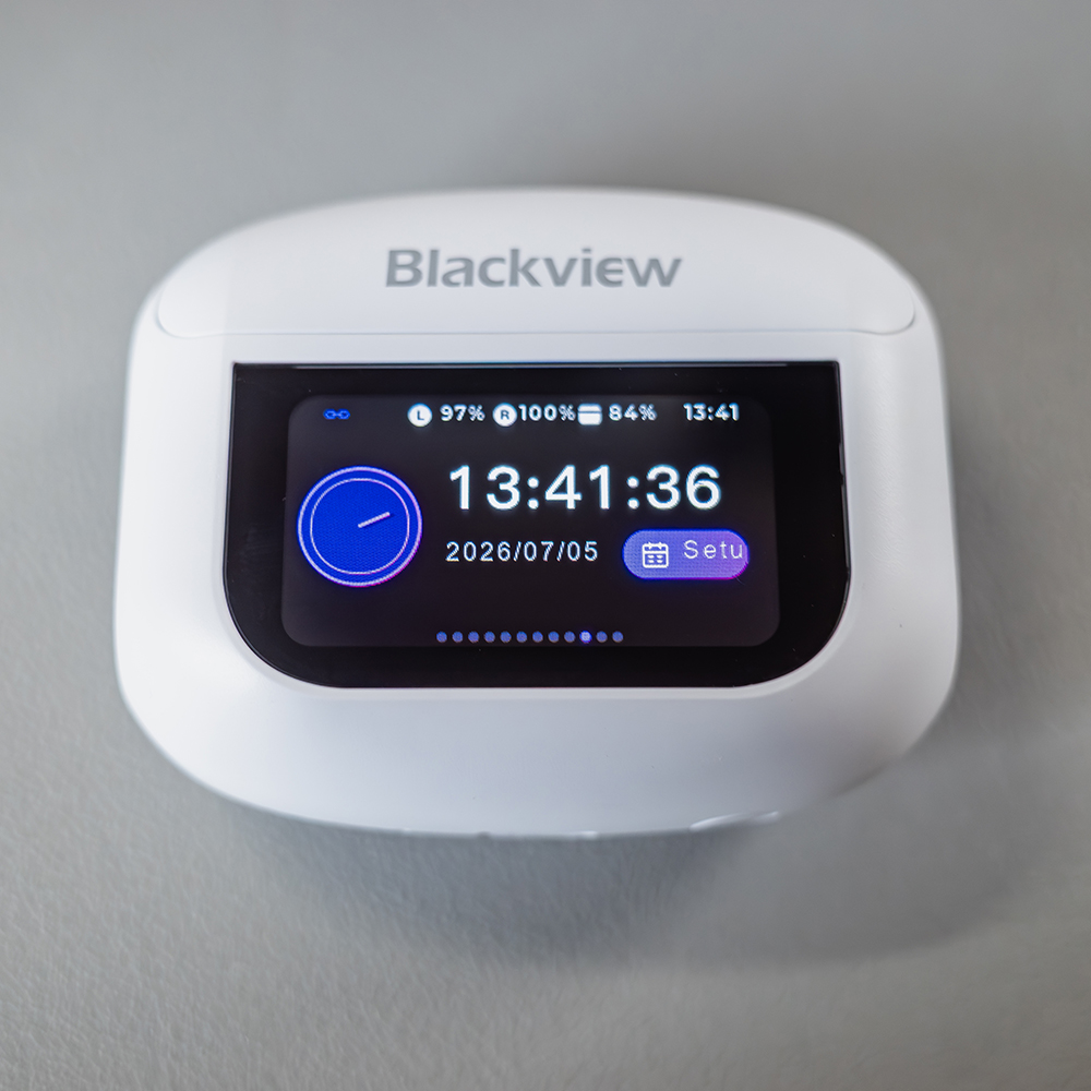 Blackview AirBuds12時計表示