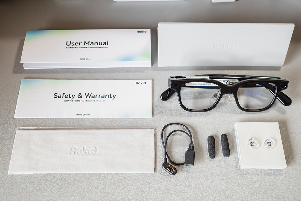 Rokid Glasses同梱品