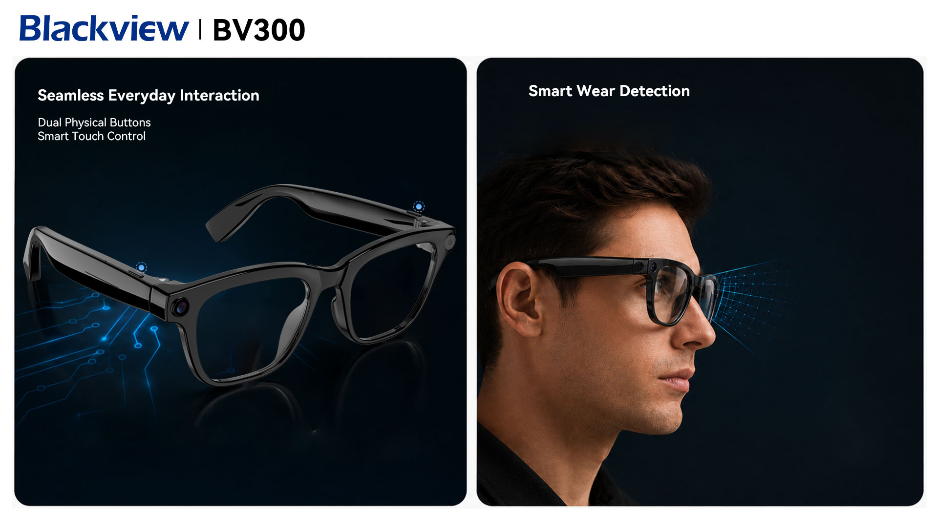 Blackview BV300の物理ボタン、装着検知