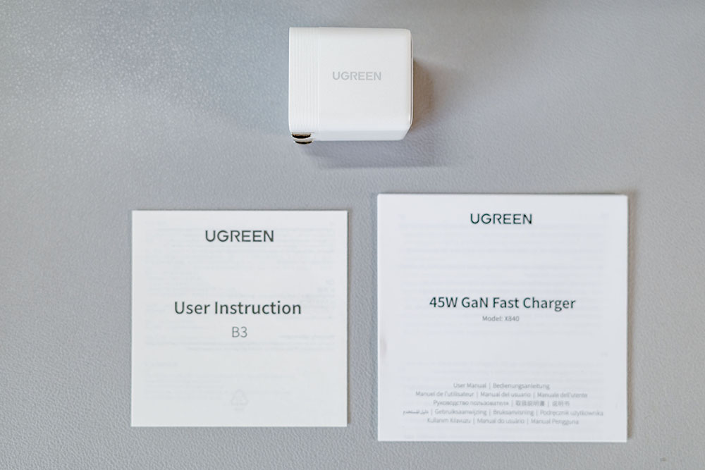 UGREEN Nexode Air 45W同梱品