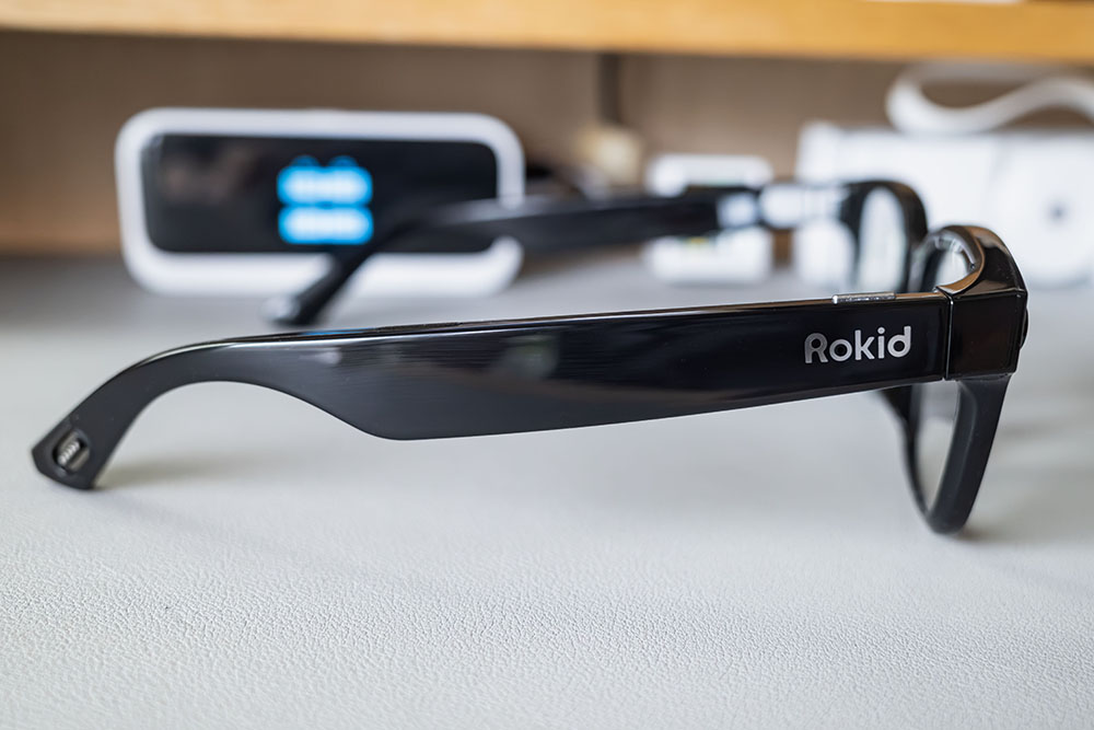 Rokid Ai Glasses Styleテンプルのタッチパッド