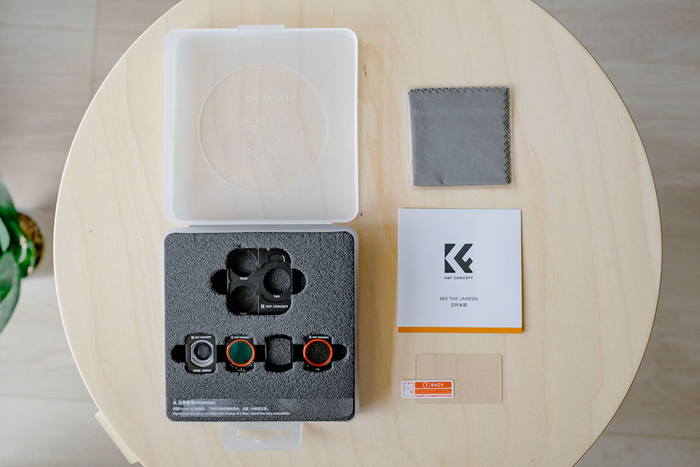 K&F CONCEPT iPhone用フィルターセット(FA304)同梱品
