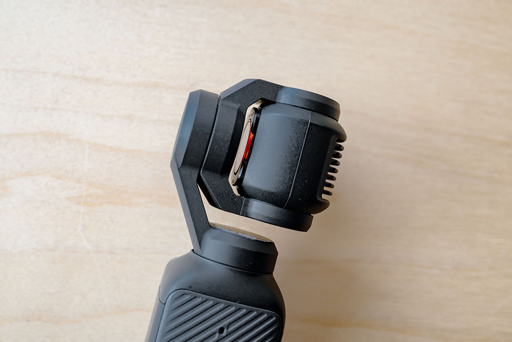 K&F CONCEPT可変NDフィルターでレンズが内側を向くOsmo Pocket 3